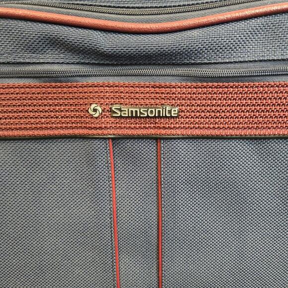 Vtg Samsonite Silhouette 4 Canvas Travel Case Bag Briefcase Carry-on 1980s - Picture 2 of 14